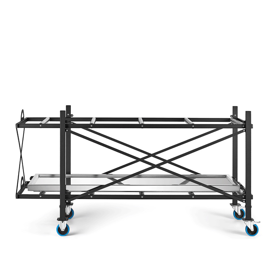 Kistereolen med 2 hylder har større afstand mellem hylderne, for at sikre at der er plads til store borgerbuketter m.m.