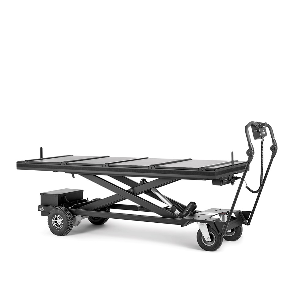 Katafalken er ideelle løsning til brug i kapeller og kirker for et forbedret arbejdsmiljø