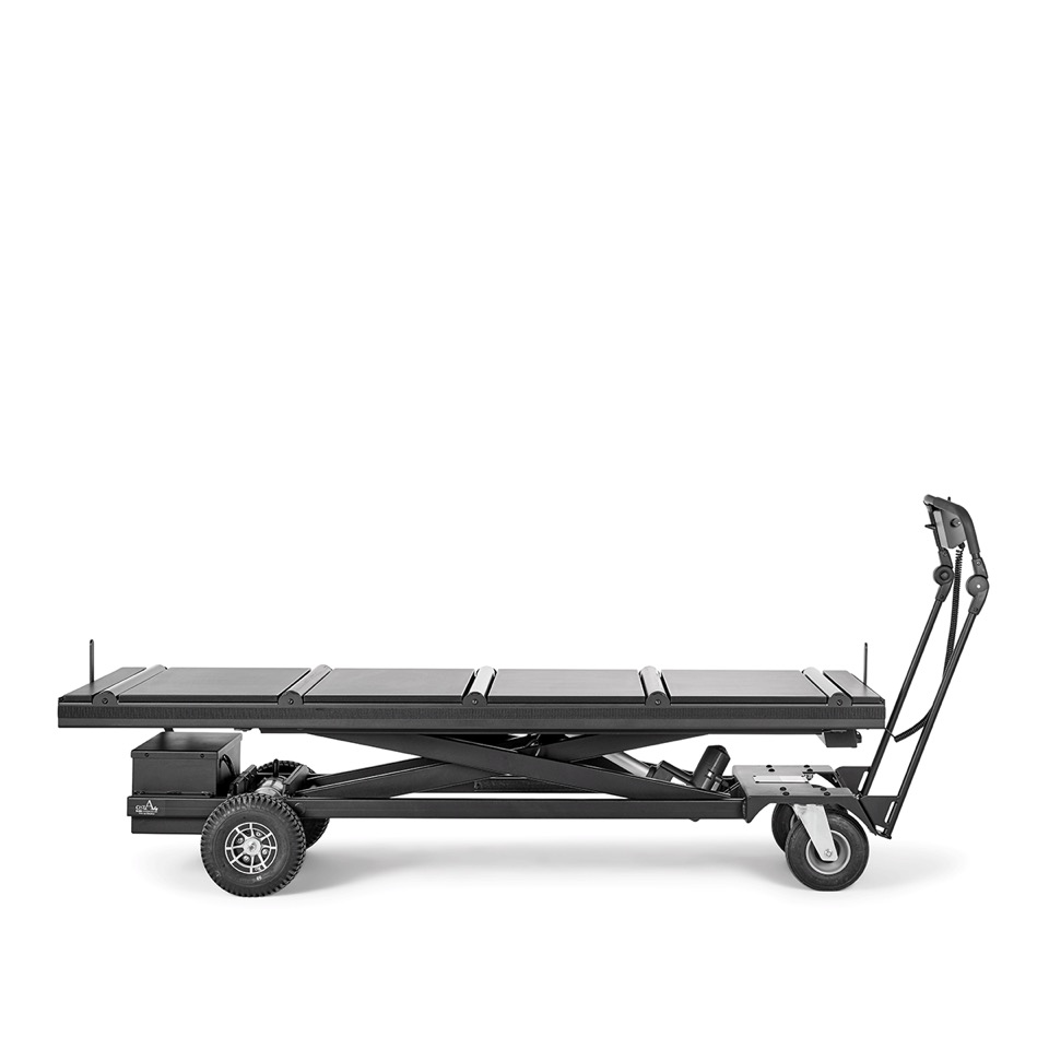 Vores elektriske katafalker er designet med fokus på ergonomi og komfort.