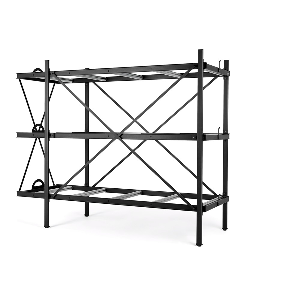 CistA's kistereol er opgraderet til en hylde vægt på 300 kg.